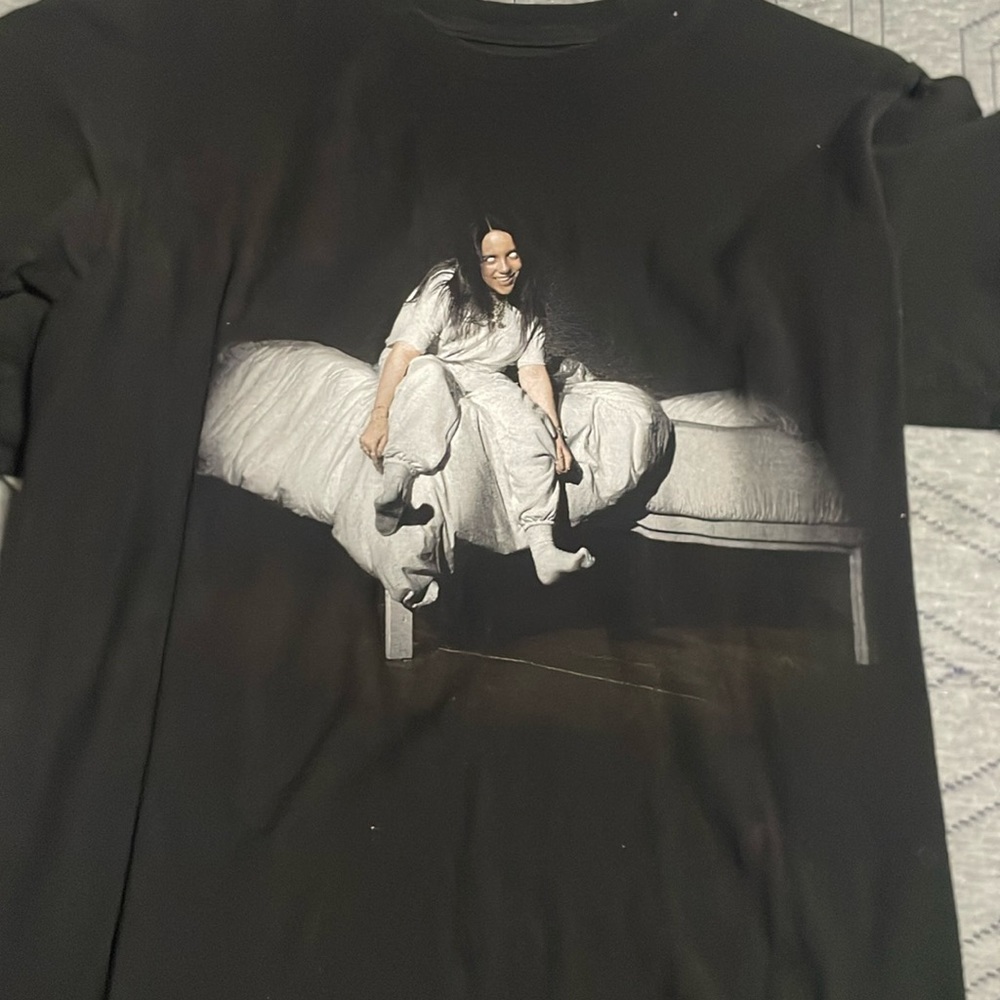 100% cotton Billie Elish t shirt